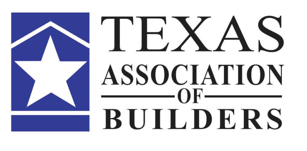 Texas Association of Builders logo with star.